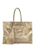 Papier Tote Bag, &pound;395, Handbags, Gold, Leather, Front view